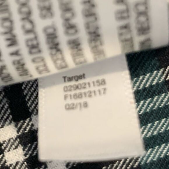 Plaid Long Sleeve Popover Tunic Materni… - Picture 9 of 11